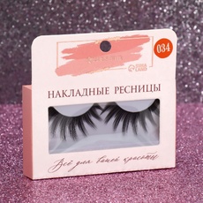 Ресницы накладные лента б/клея №034/14мм нейлон
