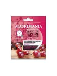 MASKIMANIA Premium Peptide Anti-Age Маска д/лица и подбородка Интен.омоложен.лифтинг и питание