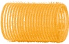 Бигуди-липучки желтые d 32 мм.